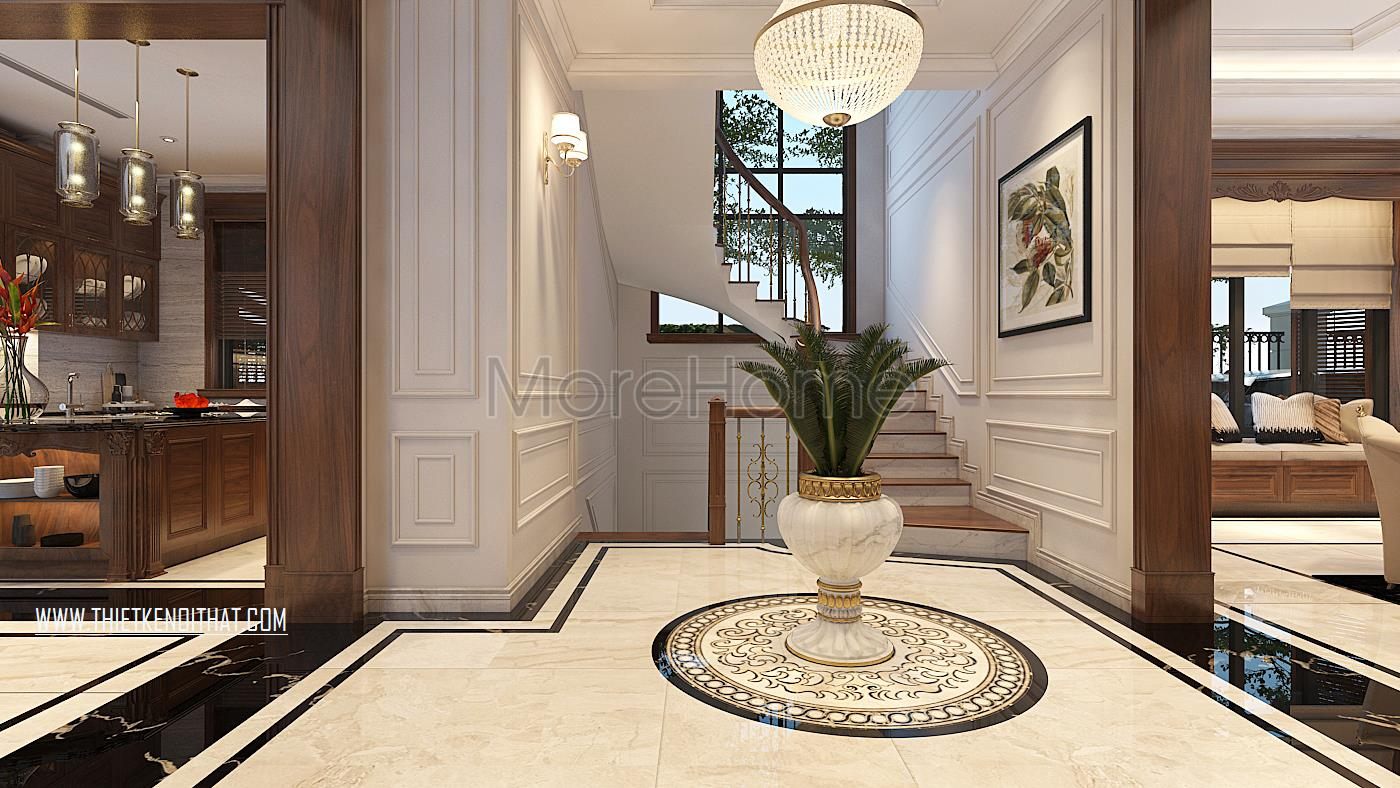 Thiết kế nội thất biệt thự Vinhomes GreenBay HL30 